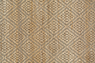 Buwoi Hand Woven Tan Jute Rug - Clearance