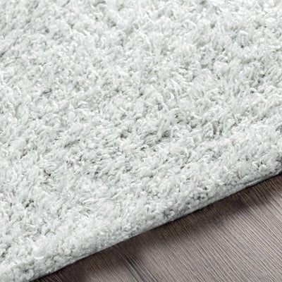 Light Gray Solid Area Rug - Clearance