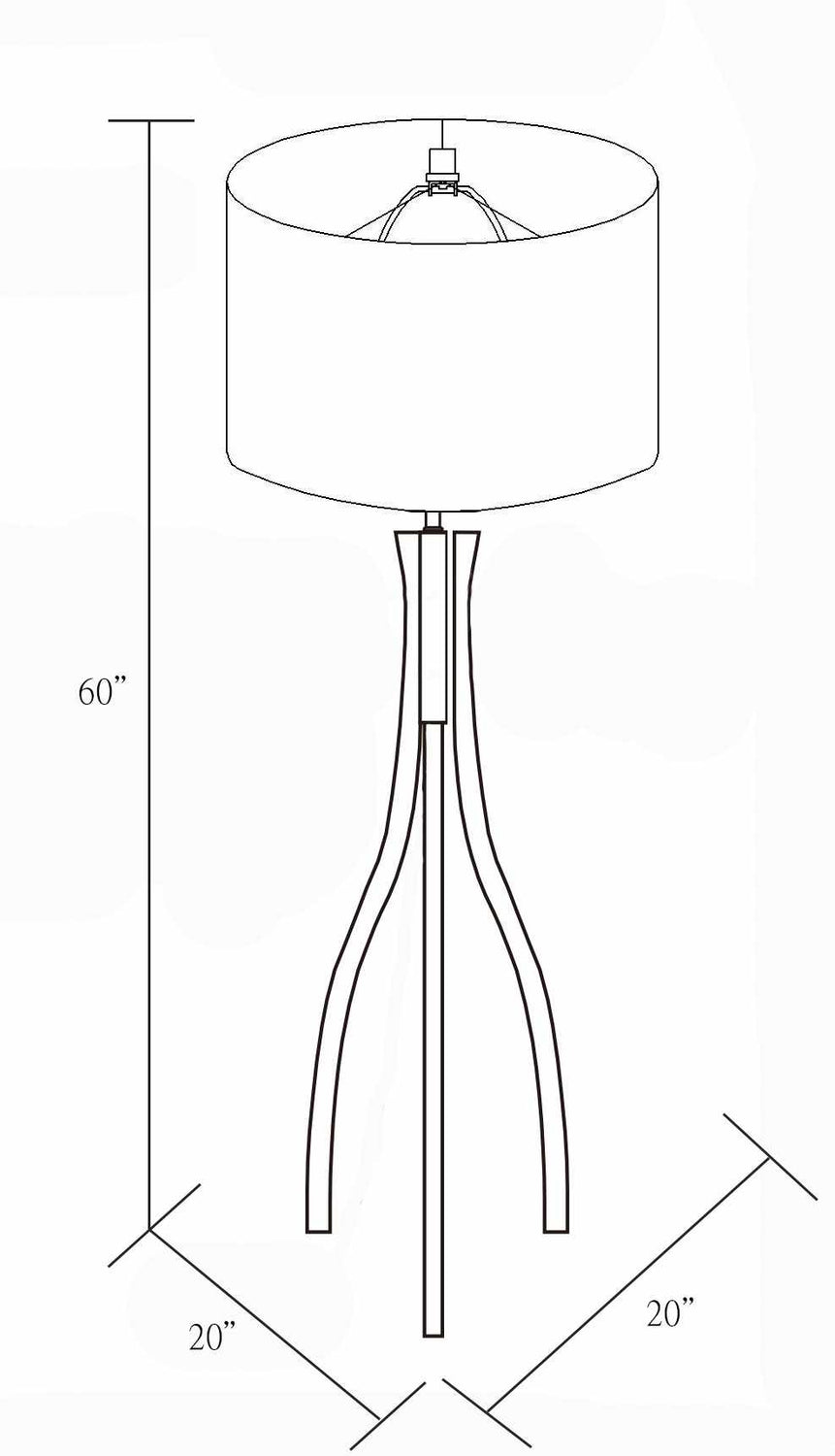 Croom Floor Lamp - Clearance