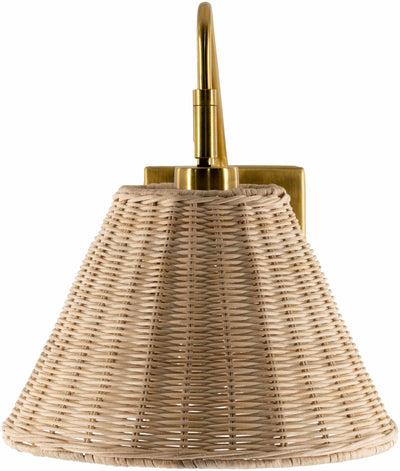 Gabas Gold Metal Wall Sconce