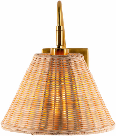 Gabas Gold Metal Wall Sconce