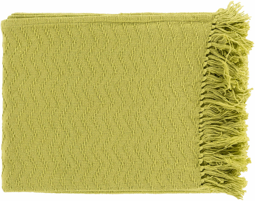 Chiconcuac Olive Throw Blanket