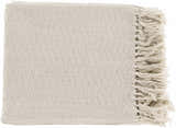 Chiconcuac Cream Throw Blanket