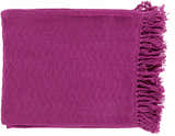 Chiconcuac Magenta Throw Blanket