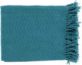 Chiconcuac Aqua Throw Blanket - Clearance