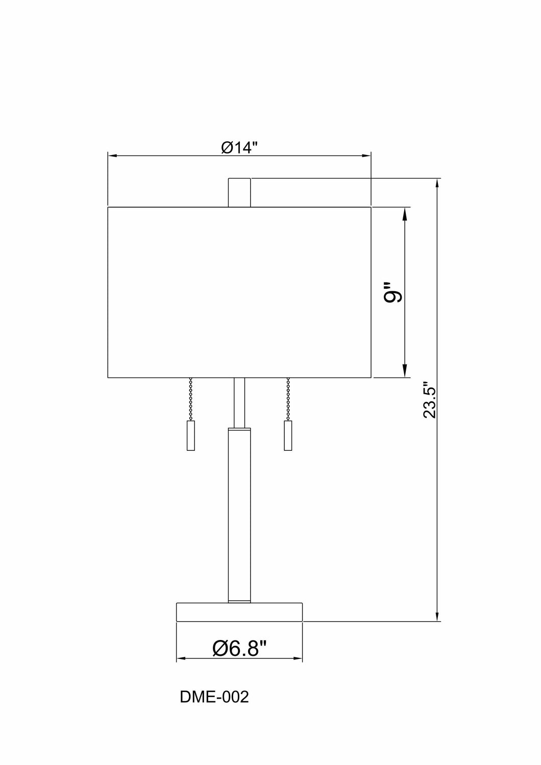 Camprodon White & Beige Contemporary Table Lamp