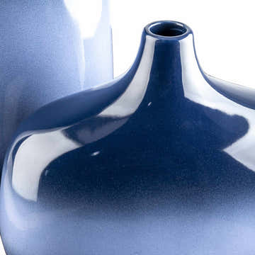 Cinigiano Blue Outdoor Vase
