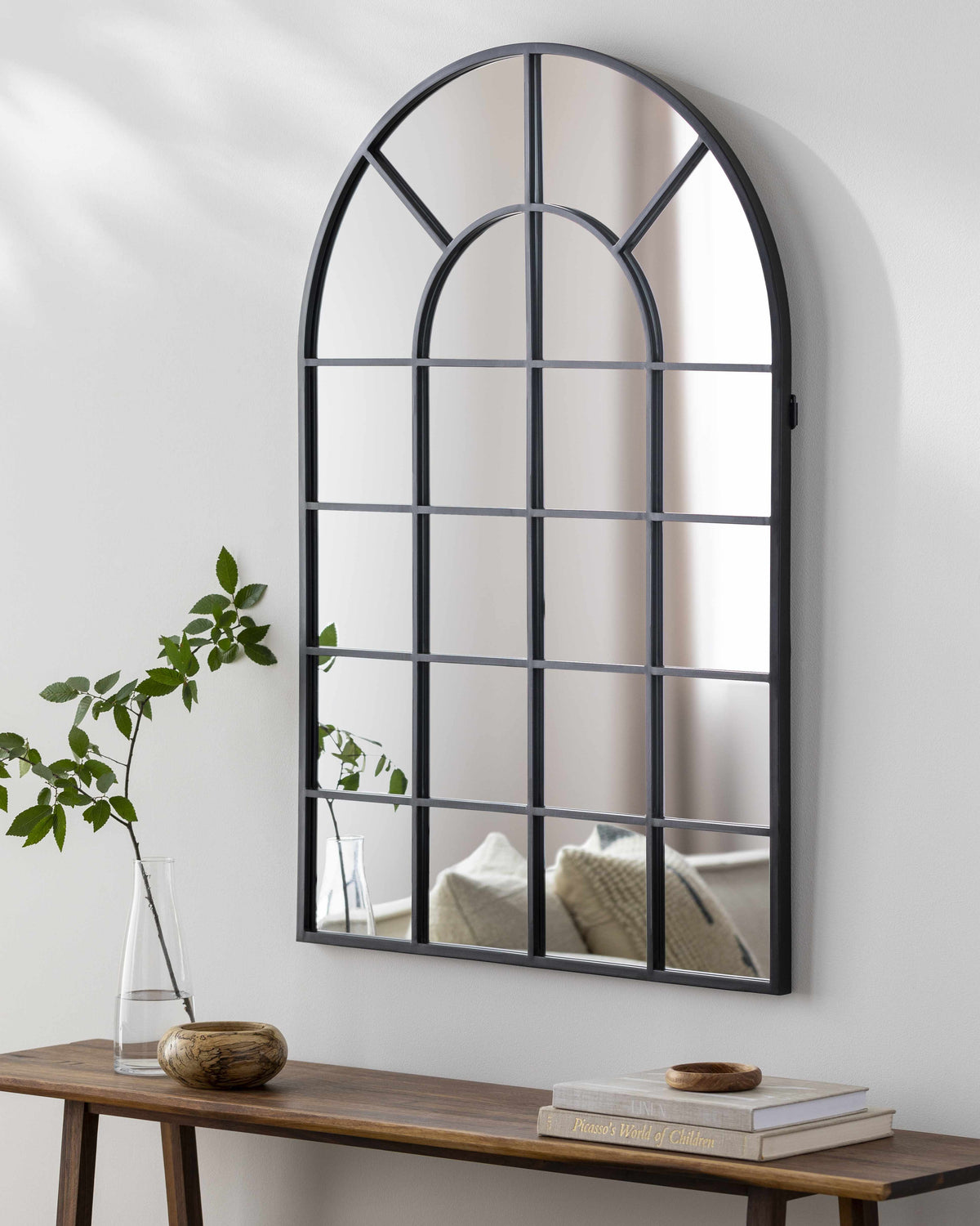 Chokurdakh Metal Arched Mirror - Clearance