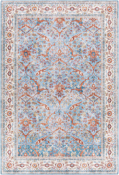 Kisling Aqua Traditional Rug - Clearance