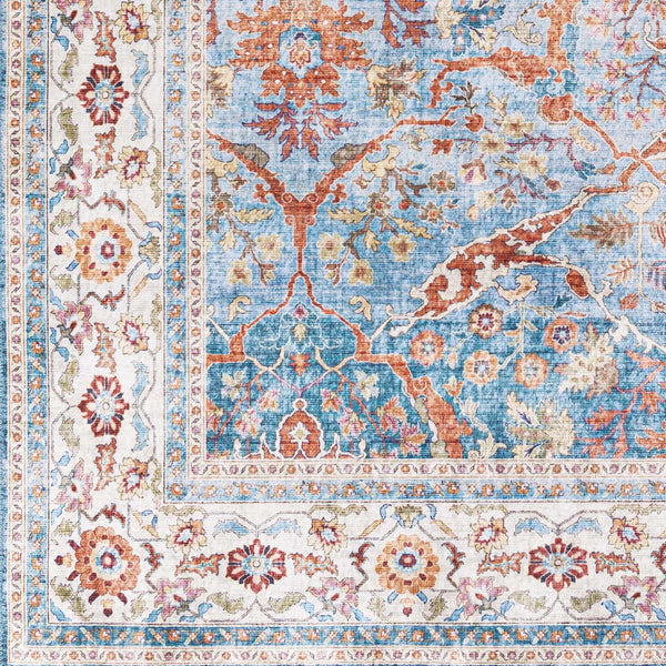 Kisling Aqua Traditional Rug - Clearance