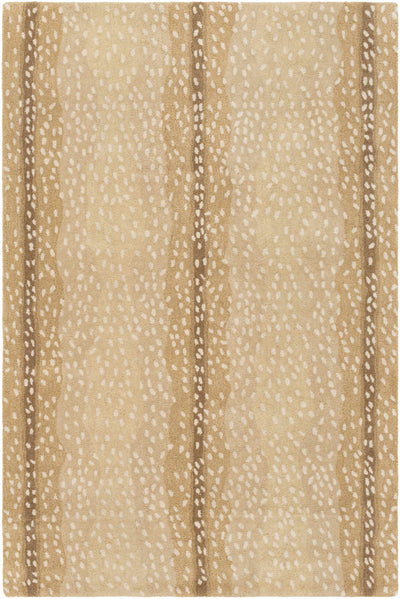 Curdworth Fawn Deer Printed Wool Rug