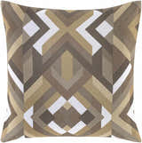 Curlew Modern Geometric Throw Pillow - Clearance