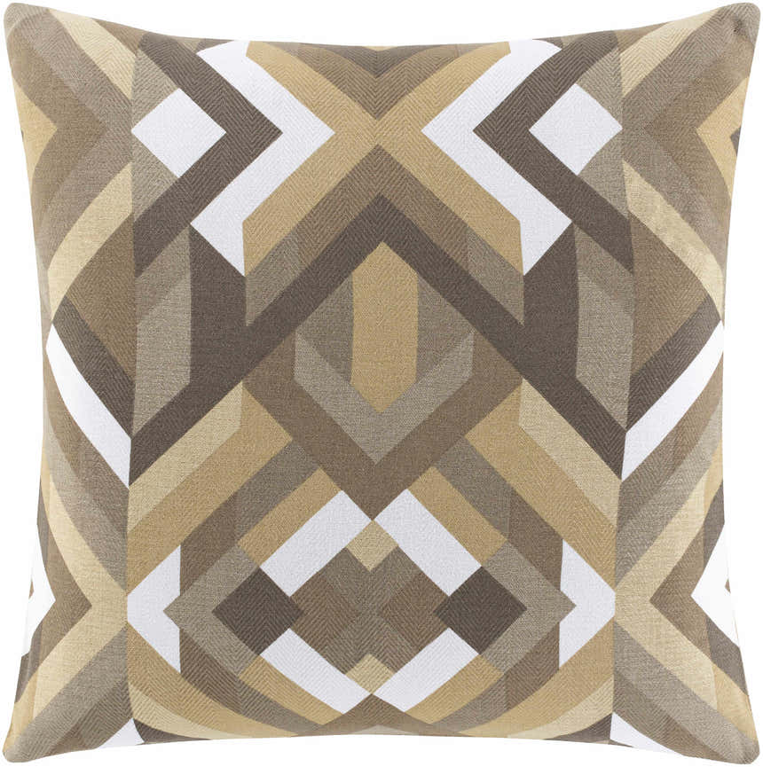Curlew Modern Geometric Throw Pillow - Clearance