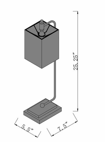 Dalaman Table Lamp - Clearance