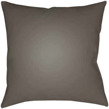 Halloween Eek Print Gray & White Outdoor Pillow