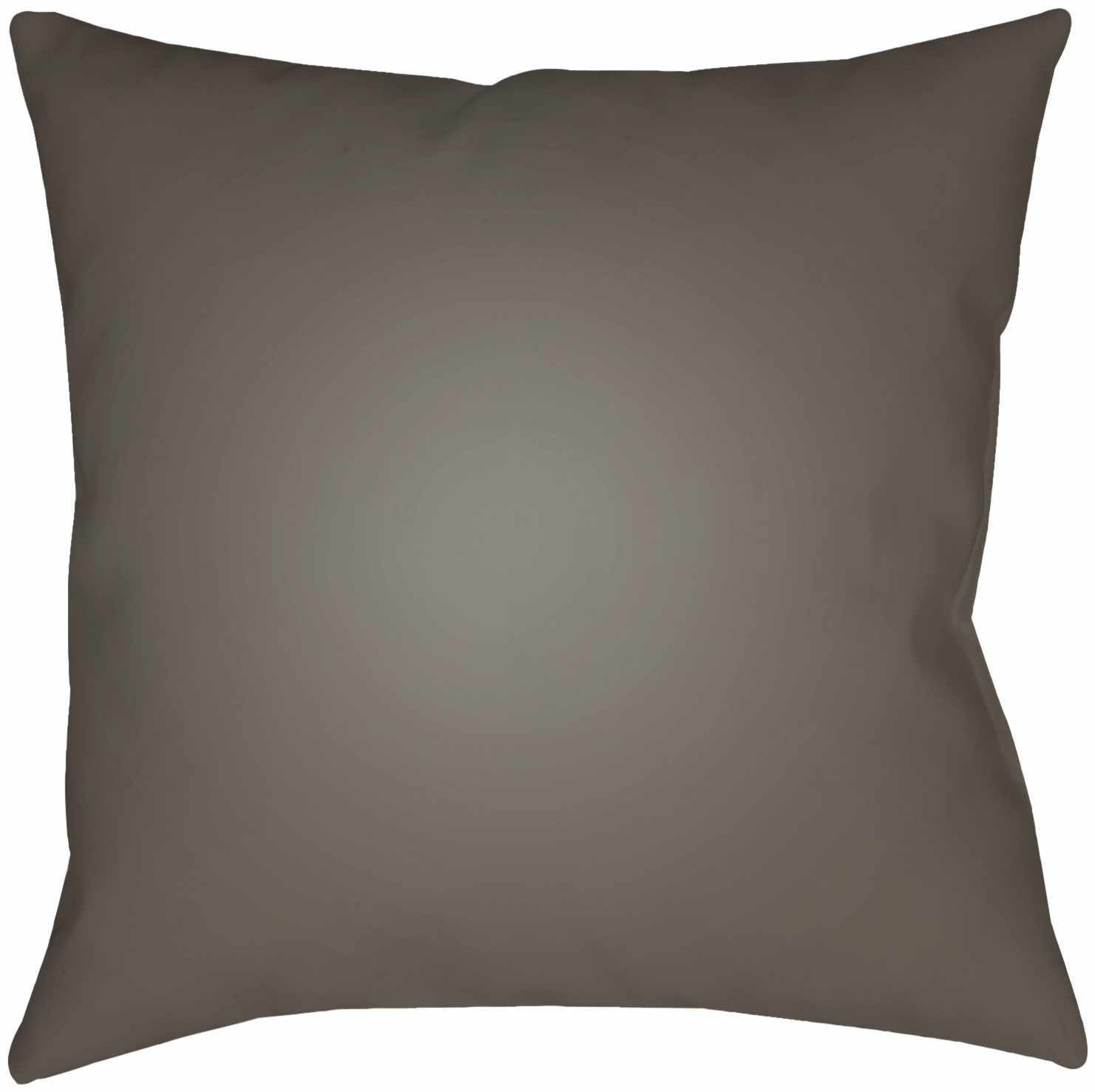 Halloween Eek Print Gray & White Outdoor Pillow