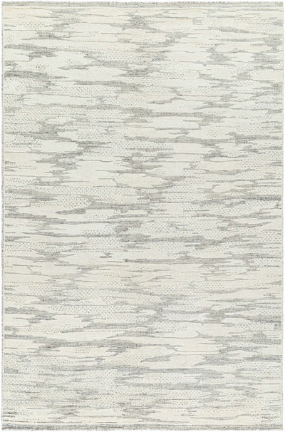 Damek 8x10 Neutral Premium Wool Area Rug