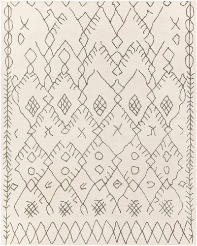 Datchworth White Trellis Wool Rug