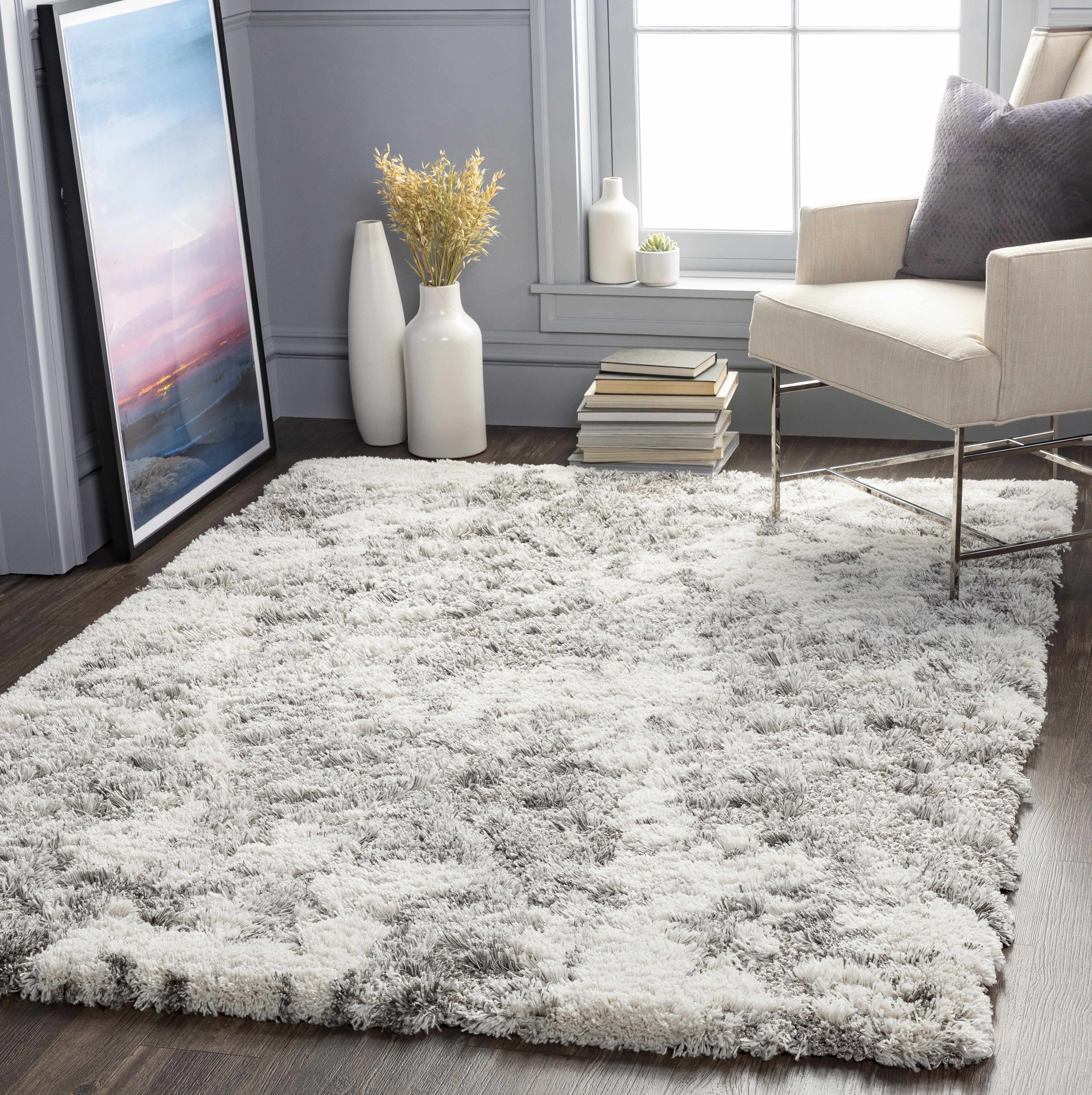 Livabliss Alta Shag Machine Woven Surya ASG-2304 Area Rug