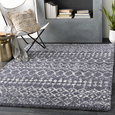 Dark Blue Navassa Area Rug - Clearance