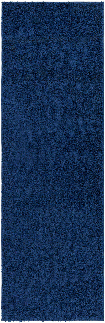 Dark Blue Solid Carpet - Clearance