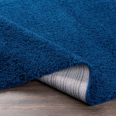 Dark Blue Solid Carpet - Clearance