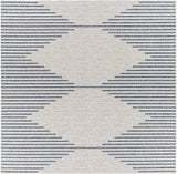 Stephan Blue & Cream Outdoor Rug