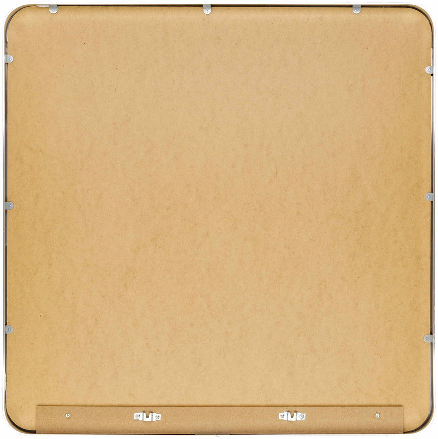 Ockenfels Modern Arched  Silver Gray Wall Mirror