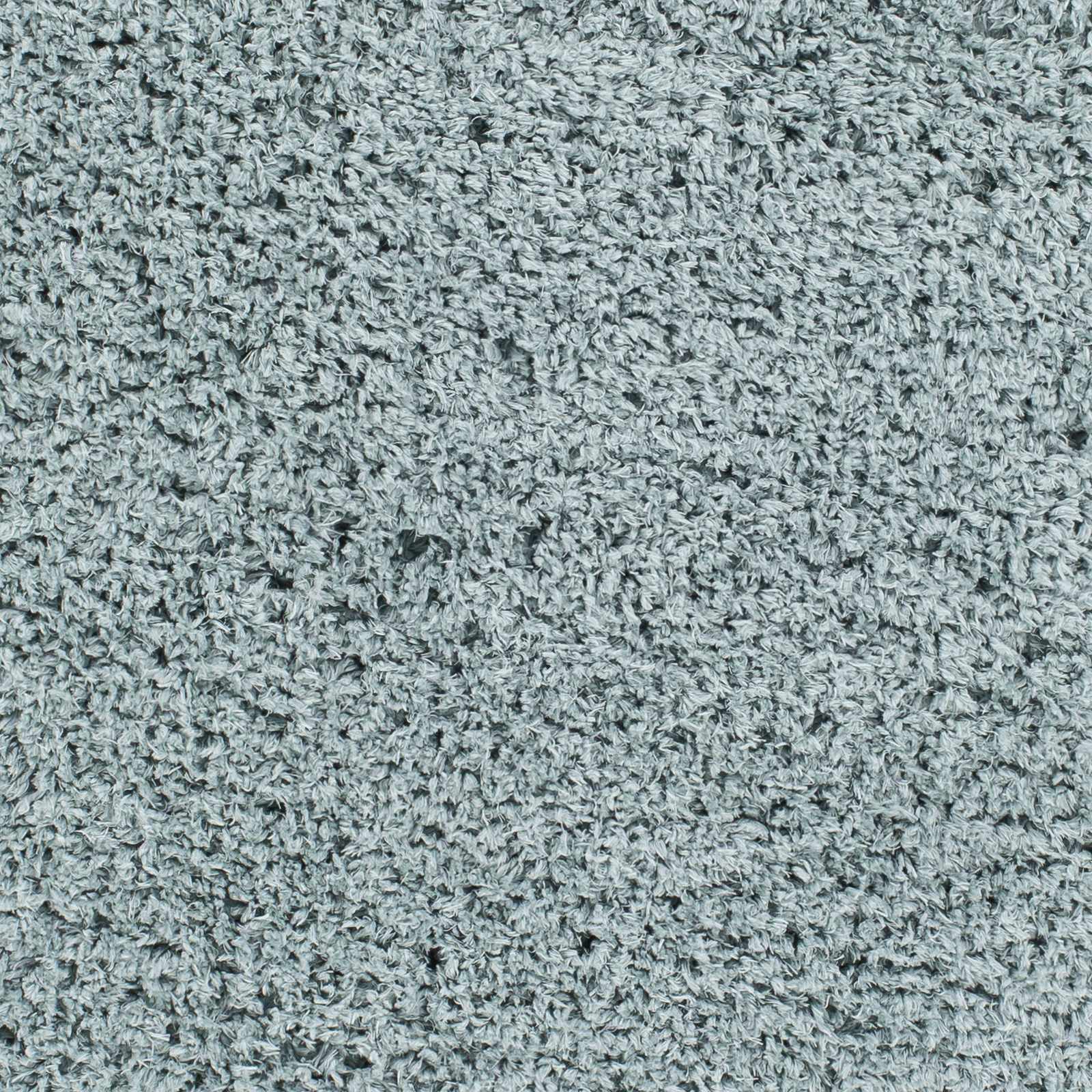 Sample view of Siari Ice Blue Shag Rug - Clearance, offering a closer look at the design and color. Contemporary Area Rug Backing  