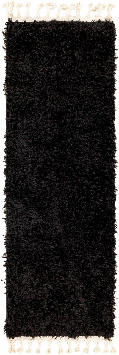 Mampurog Black Shag Rug - Clearance