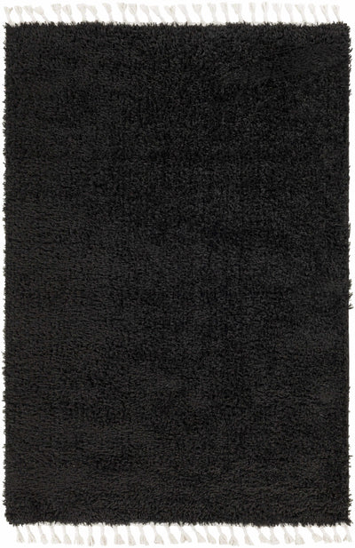 Mampurog Black Shag Rug - Clearance