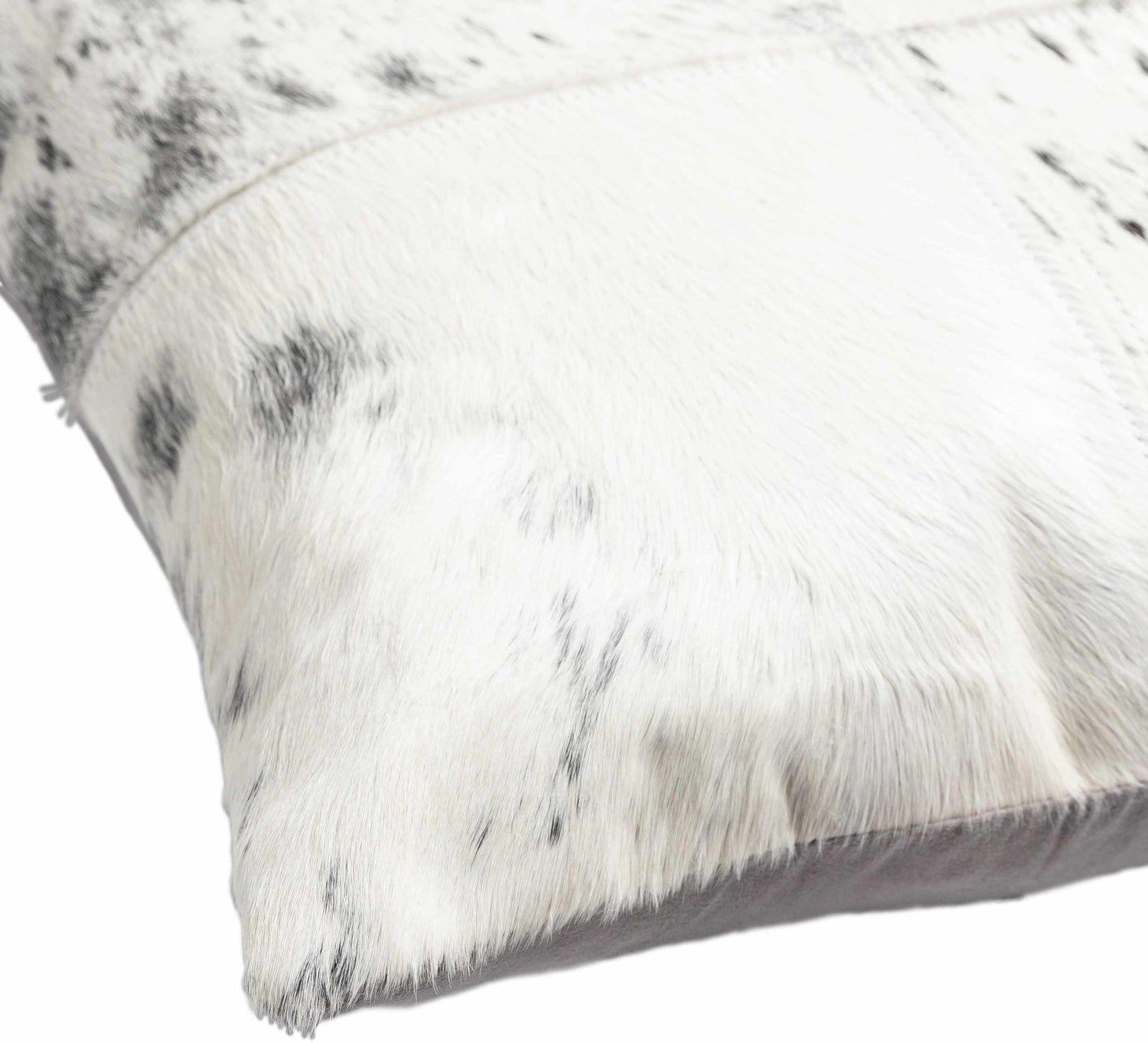 Faelor Cream Animal Motif Updated Traditional Hair On Hide Accent Pillow - Clearance