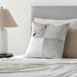 Faelor Cream Animal Motif Updated Traditional Hair On Hide Accent Pillow - Clearance