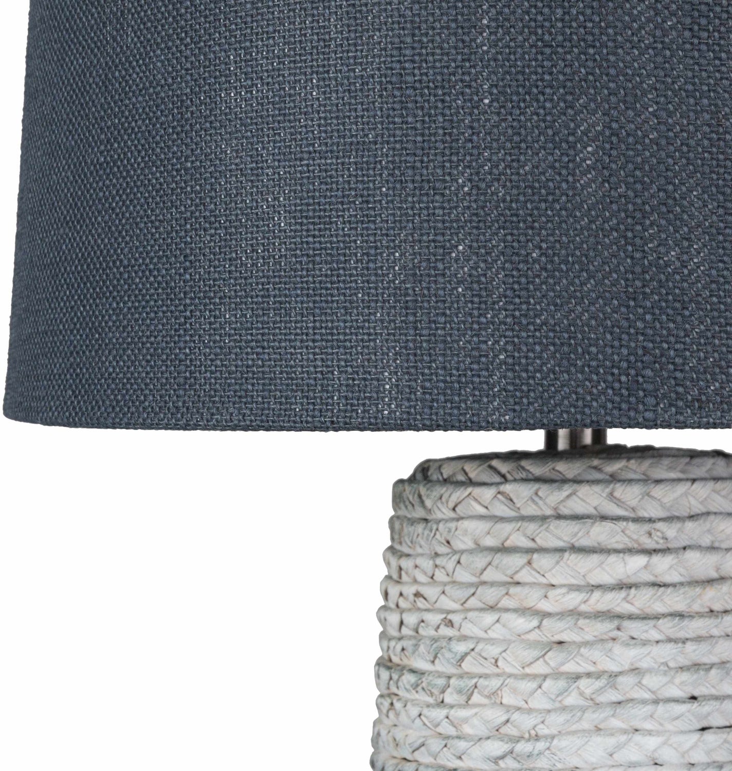 Dingras Pale Blue Jute Table Lamp - Clearance