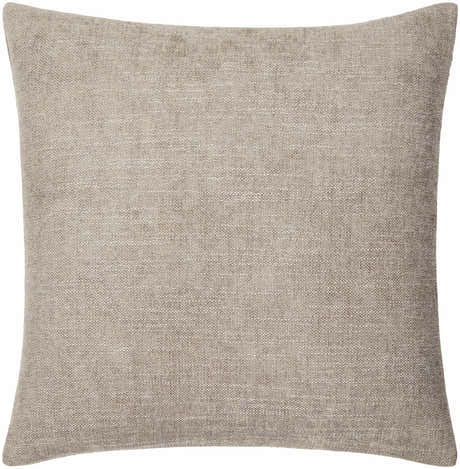 Aeneas Taupe Throw Pillow