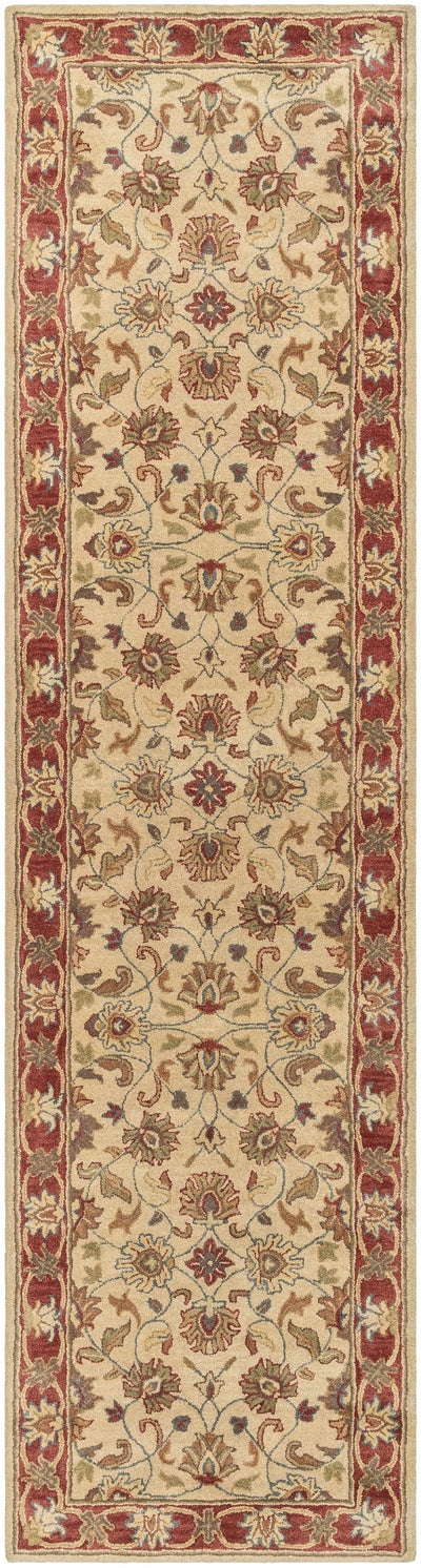 Cherryfield Hand Tufted Brown & Rust 1001 Wool Rug