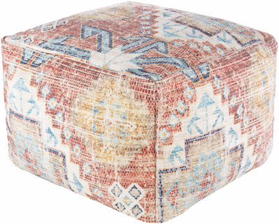 Dulwich Handwoven Neutral Pouf