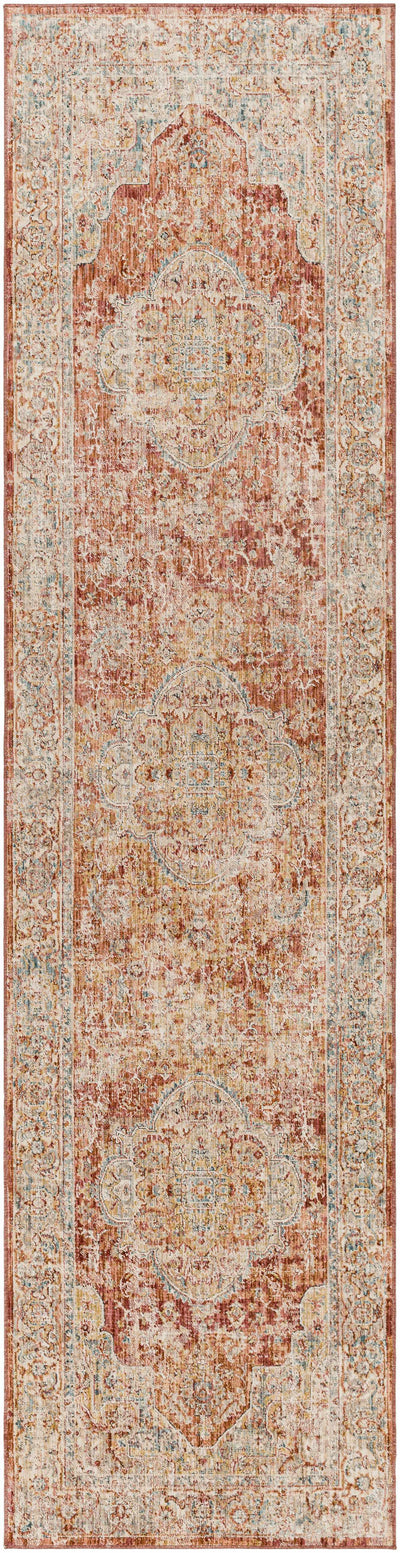 Dumaguete Brick Red Area Rug