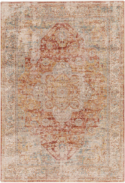 Dumaguete Brick Red Area Rug