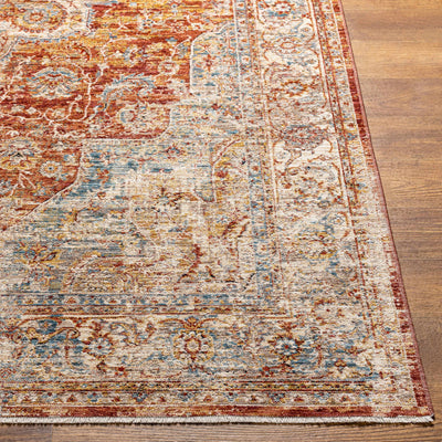 Dumaguete Brick Red Area Rug