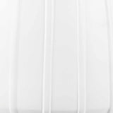 Dunguan White Ribbed Wood Planter