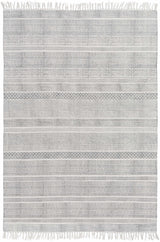 Durbin Off-White Cotton Flatweave Carpet - Clearance