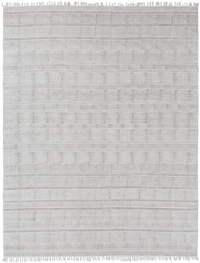 Durbin Off-White Cotton Flatweave Carpet - Clearance