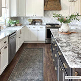 Greenpoint Dusty Blue Washable Rug