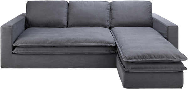 Sachsenkam Anthracite Sofa - Clearance
