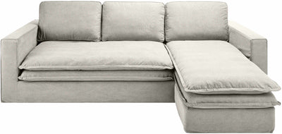 Sachsenkam Upholstery Beige Linen Sofa