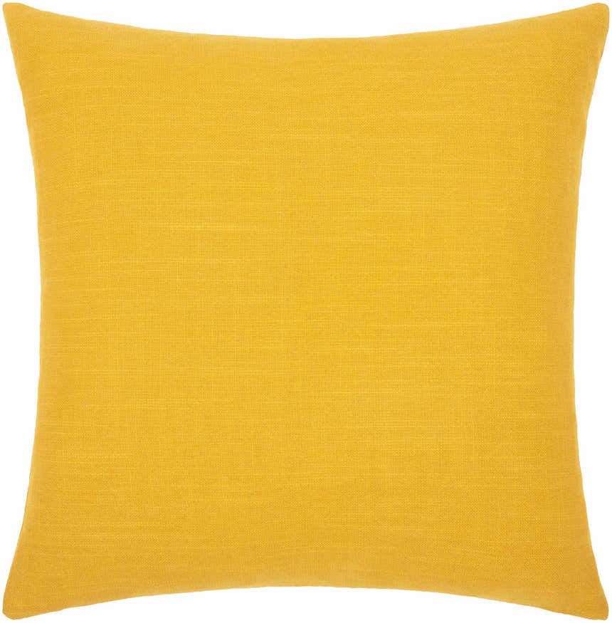 Devi Mustard Geometric Pattern Accent Pillow - Clearance