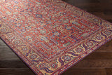 Edwardsburg Traditional Red Rug