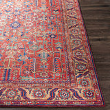 Edwardsburg Traditional Red Rug