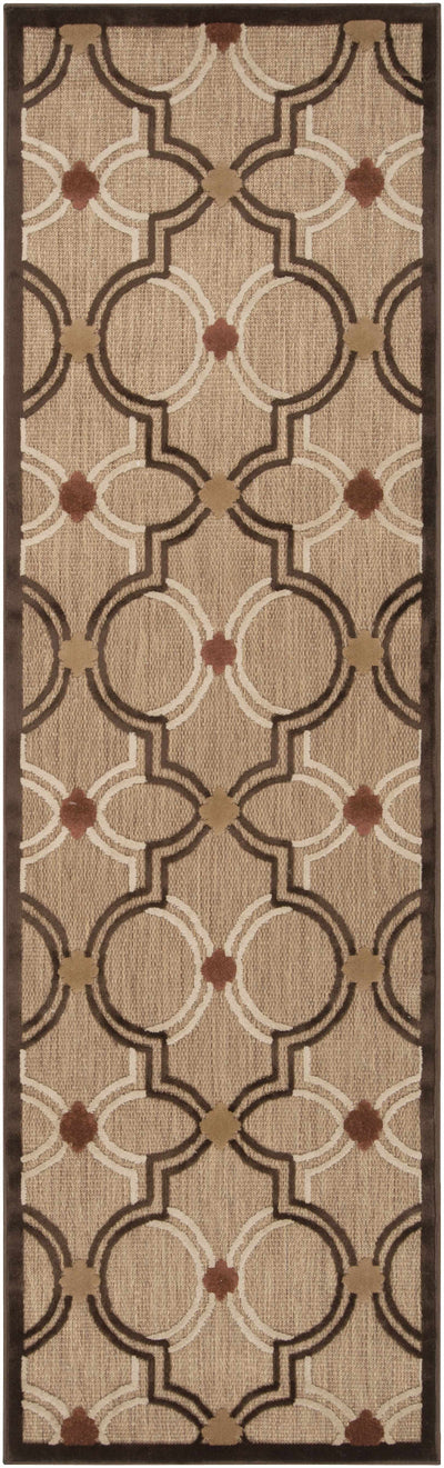 Edgemoor Geometric Olefin Rug - Clearance